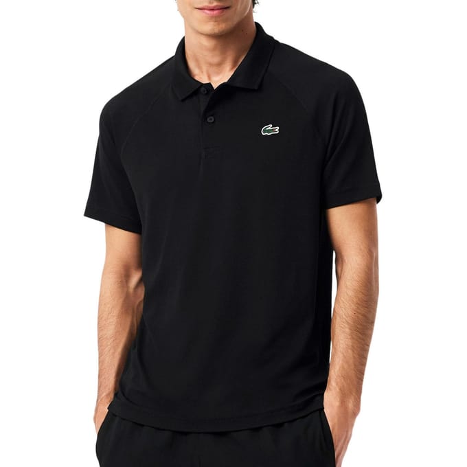 Regular fit sport-t-shirt met polokraag