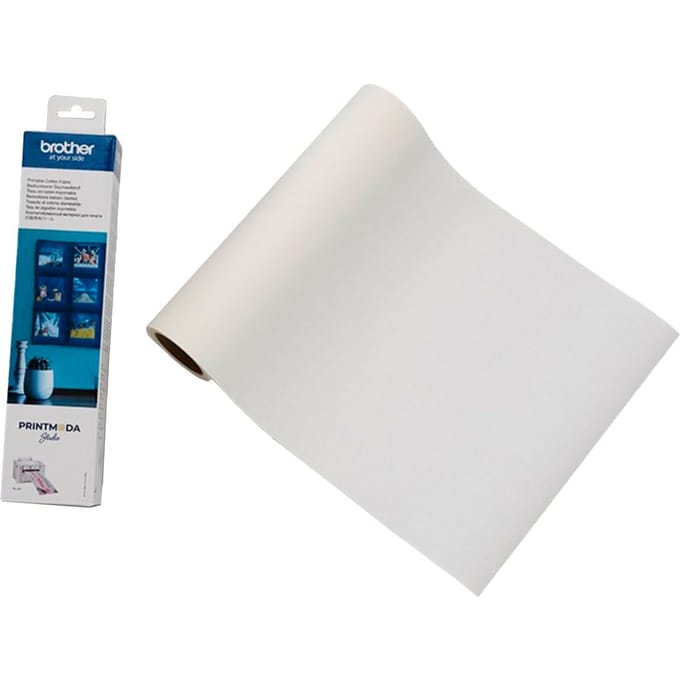 brother katoenen stofrol voor stofprinter PrintModa Studio HL-JF1, 29,7 cm x 5 m