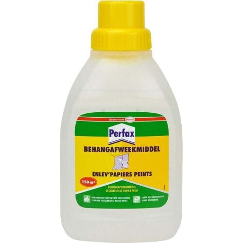 Perfax Behangafweek 500ML | Behang afweek afweekmiddel verwijderaar| Tot 100M Behang verwijderaar