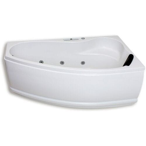 Caribia Mini Corner Premium whirlpool 160 x 90 cm with apron, for corner right 80771
