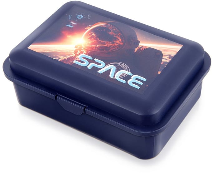 Orion - Lunchbox - Ruim - Kosmos Motief - Granatowy
