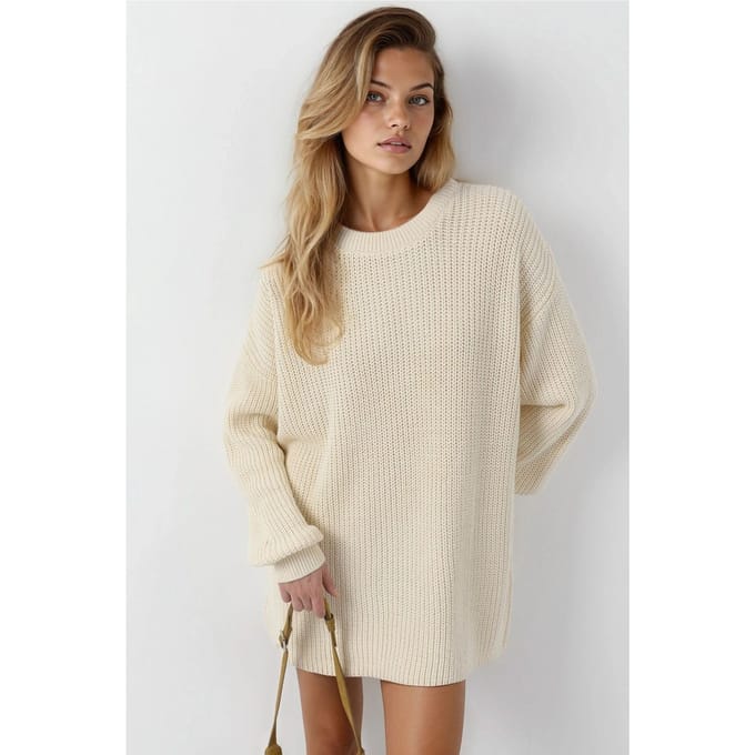 Oversized Lange Pasvorm Trui
