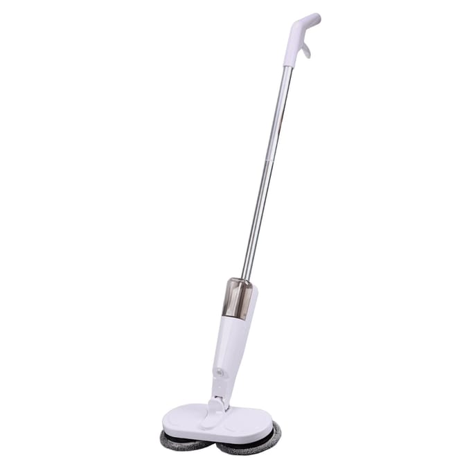 Elektrische Mop Nat Droog Multifunctioneel Draadloze Mop USB Opladen Elektrische Roterende Mop Vloerreiniger gray