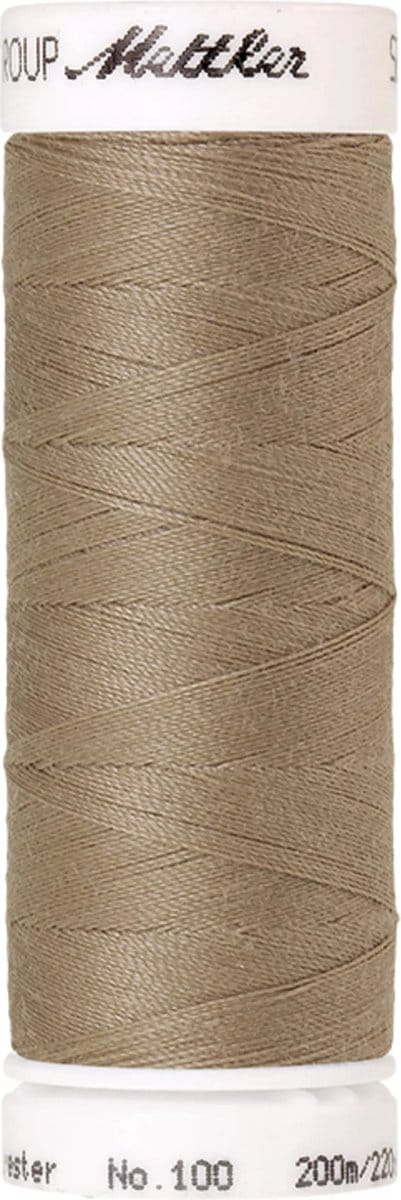 Amann Mettler Seralon Naaigaren – Stone (0379) – 200 m – No. 100 – 100% Polyester – Per Stuk
