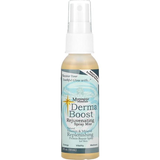Morningstar Minerals, Derma Boost Restorative Spray Mist, 60 ml (59 ml) white