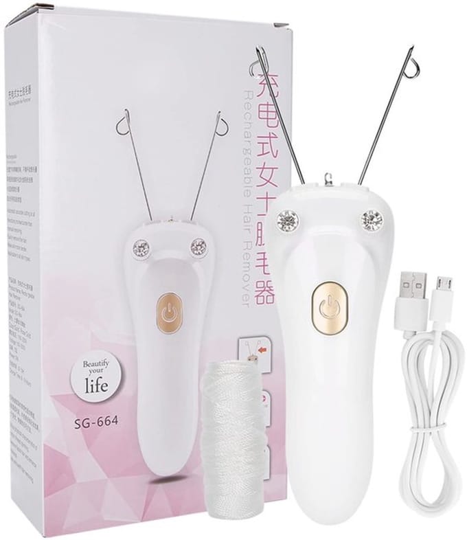 Allecto - Elektrische Threading Epilator - Haarverwijderaar - Usb
