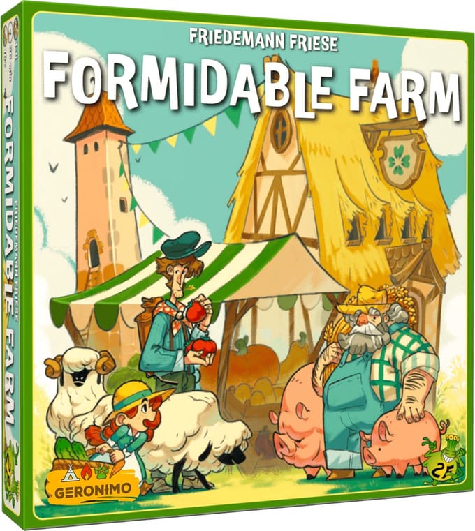 FORMIDABLE FARM - Geronimo Games - Bordspel - vanaf 10 jaar oud - van 1 tot 4 spelers