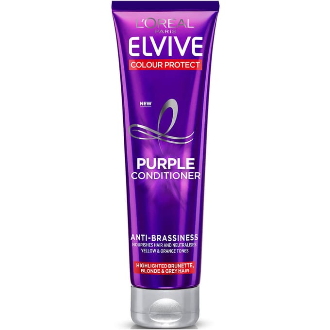 L'Oréal Paris Elvive Kleurbeschermende Koperkleurtegengaande Paarse Conditioner 150 ml