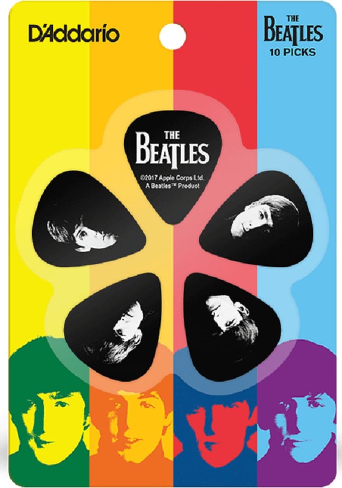 D'Addario 1CBK6-10B2 Meet The Beatles 10 Pack Heavy