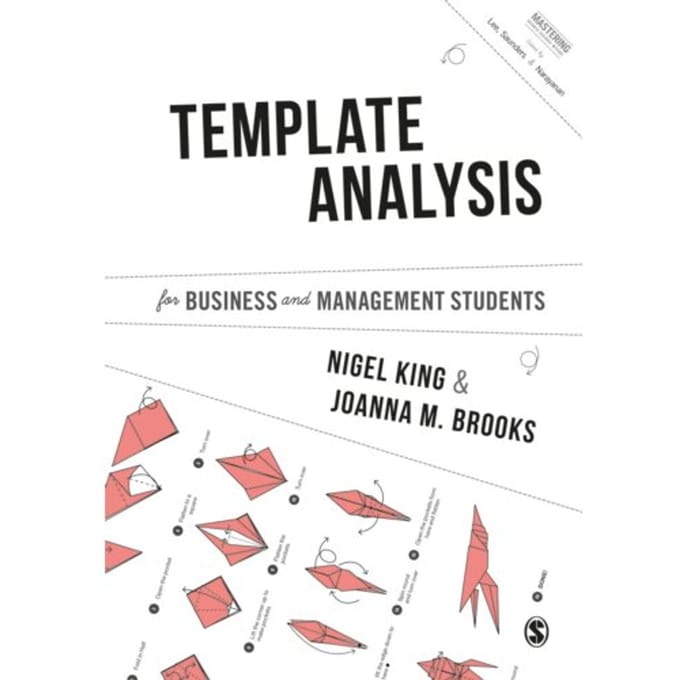 Template Analysis For Business And Management Students - King, Nigel