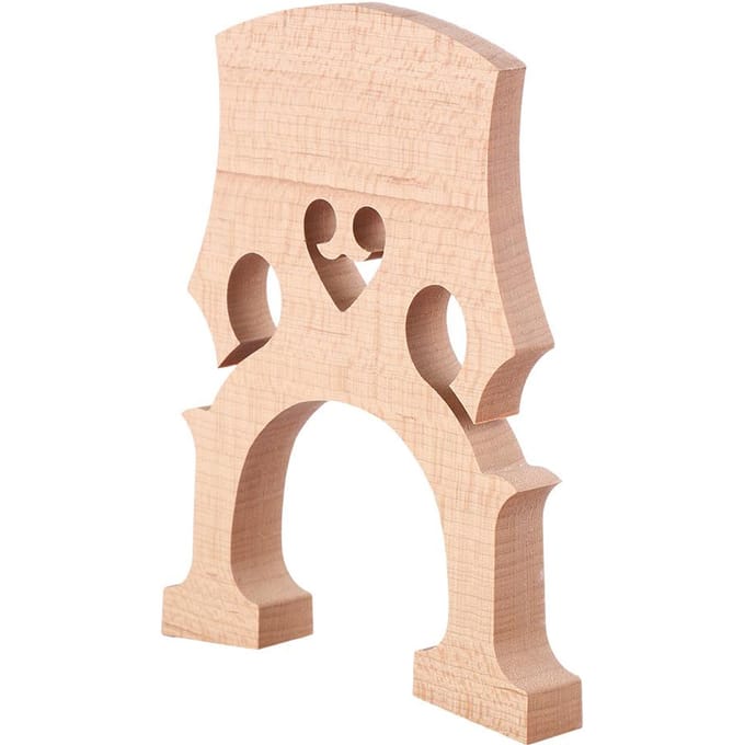 Pièces de Rechange Chevalet de Violoncelle en Bois d'Érable Accessoire d'Instrument pour Violoncelles 1/4 beige