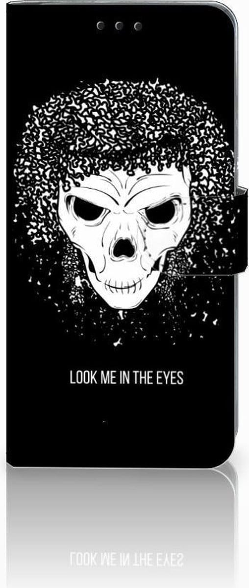 Telefoonhoesje met Naam Huawei P30 Pro Skull Hair