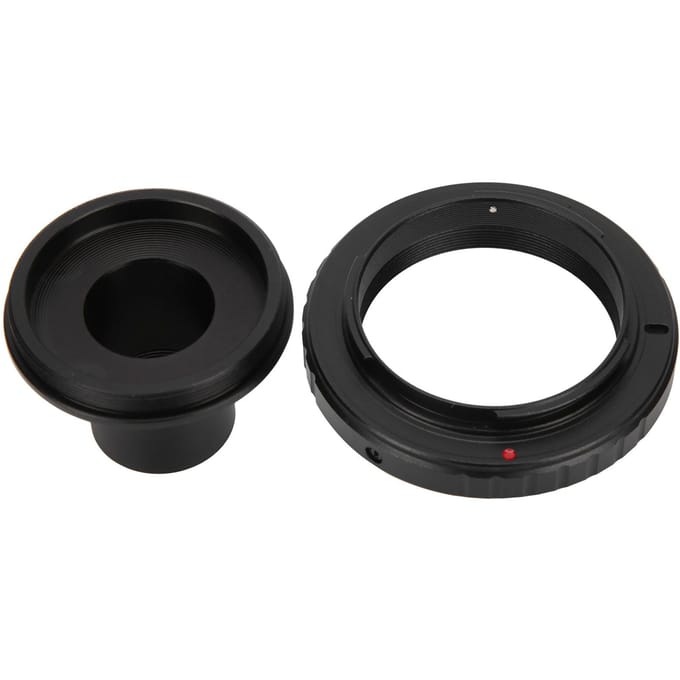 23.2mm Microscoop T Mount Verlengbuis T2 Mount Adapterring voor Nikon F Mount Camera black