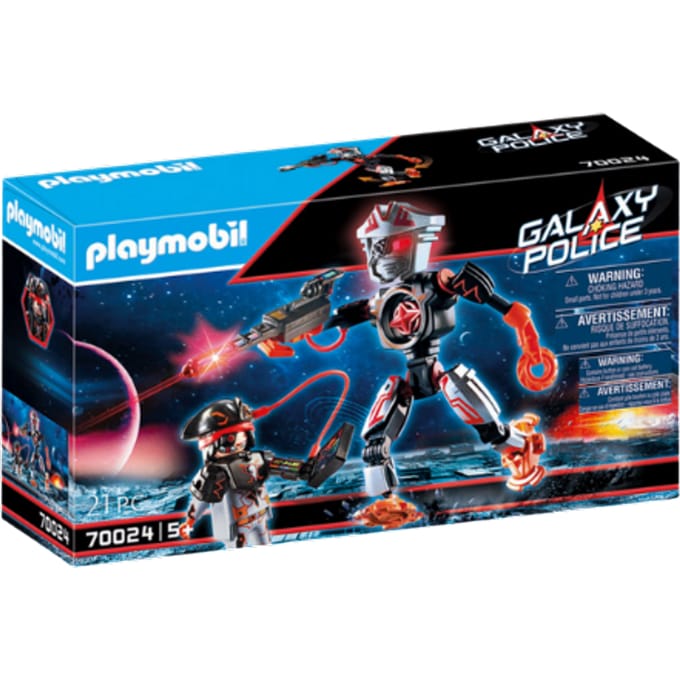 PLAYMOBIL Galaxy Police Galaxy piratenrobot - 70024