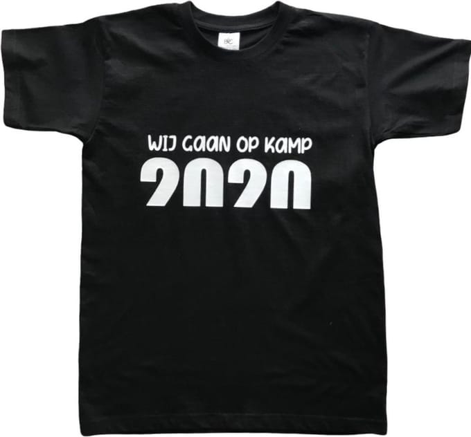 T-shirt, recht model met korte mouwen, unisex maat 58