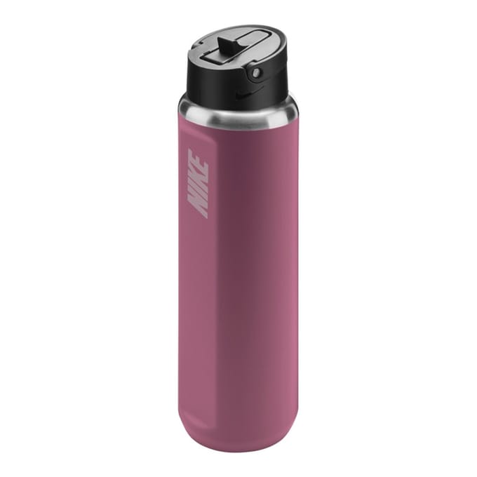 Nike SS Recharge Logo 710ml Fles (Pioenroos)