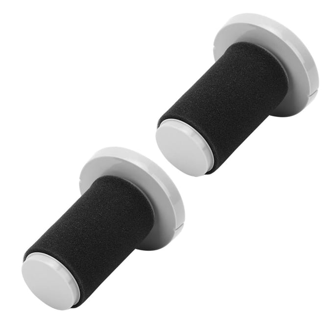 2 stuks filter met sponsdeksel vervangende accessoire voor Deerma DX700/DX700S stofzuiger black