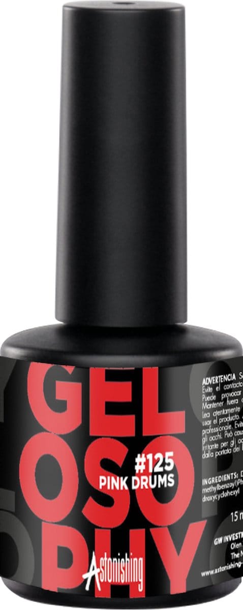 Astonishing Gelosophy Turn Some Heads #125 Pink Drums 7ml