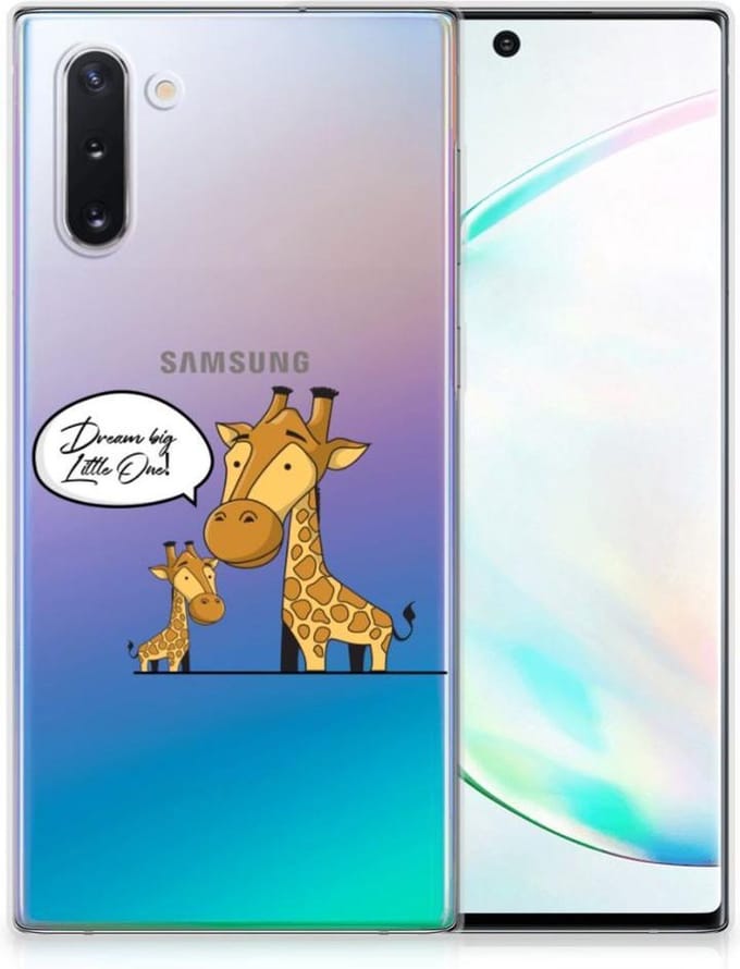Samsung Galaxy Note 10 Telefoonhoesje met Naam Giraffe