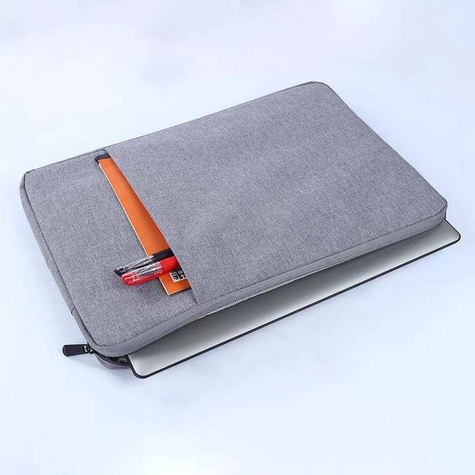 LuxeBass H521 aktetas Laptop Schoudertas 13.3 inch Notebook Tas Grijs