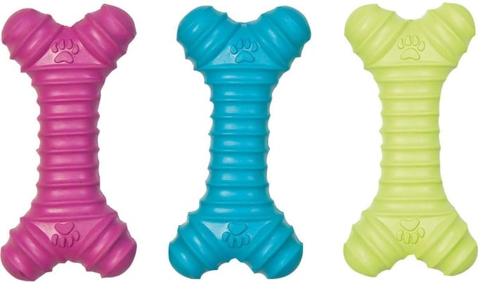 Flamingo Rubber Squeaky - Hondenspeelgoed - 16 cm - Roze