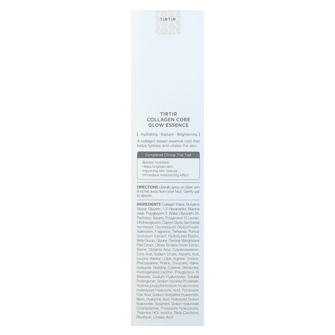 TIRTIR, Collagen Core, Glow Essence, 4.05 fl oz (120 ml) white