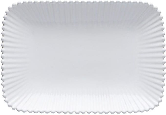Costa Nova / Casafina - rechthoekige schaal PEARL 30 cm - Wit