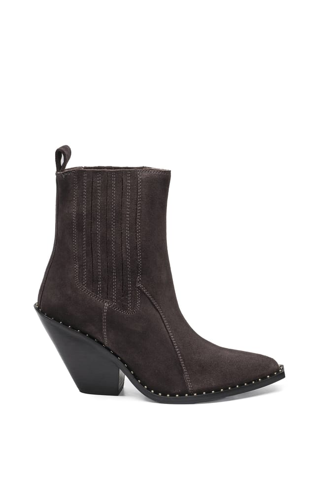Fabienne Chapot Binsa Ankle Boot Dark Antracite Maat: 41 | Laarzen Outlet | Dames | Grijs