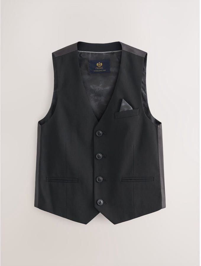 Next - Jongens - Gilet - Zwart