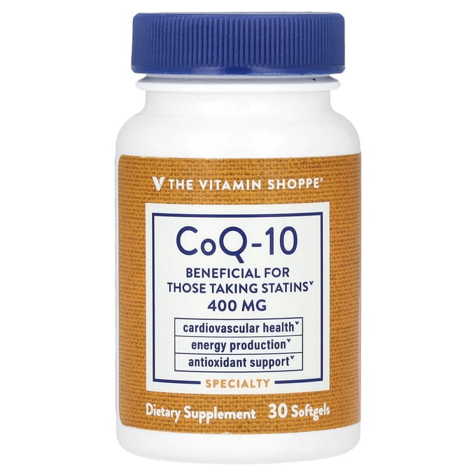 The Vitamin Shoppe, CoQ-10, 400mg, 30 zachte capsules