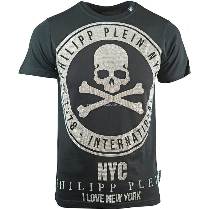 Philipp Plein Eddie Zwart T-shirt