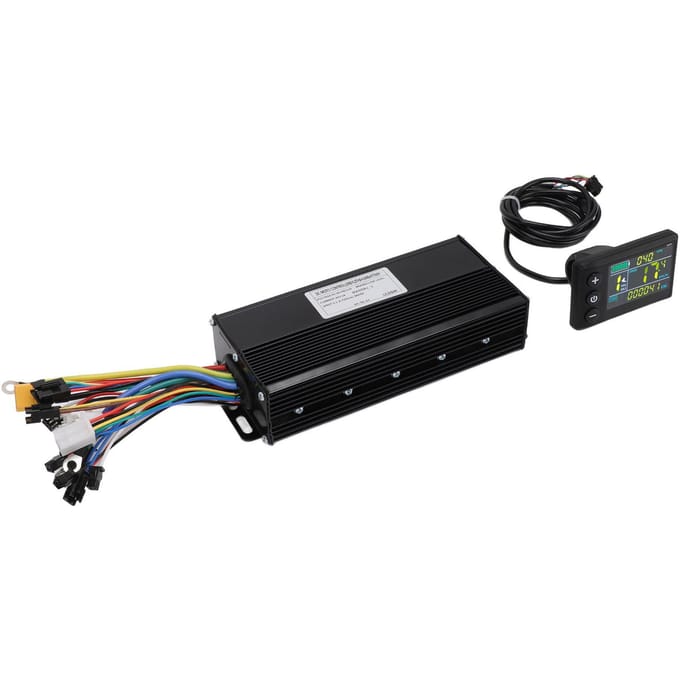 Elektrische Fiets Borstelloze Motor Controller Kit Professioneel S866 Kleurendisplay 40A Triple Mode black