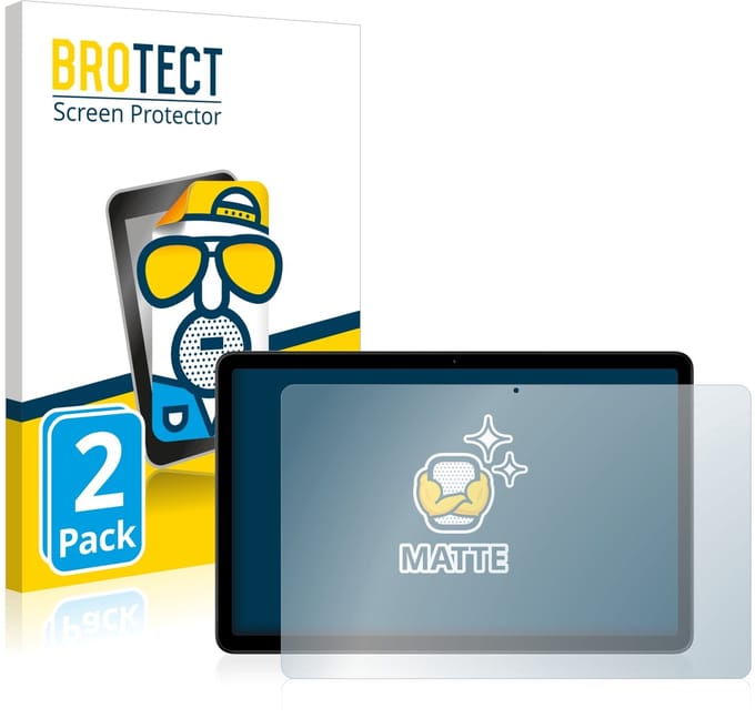 BROTECT - Screenprotector voor Nokia T21 - Folie Beschermfolie matte 2 Stuks