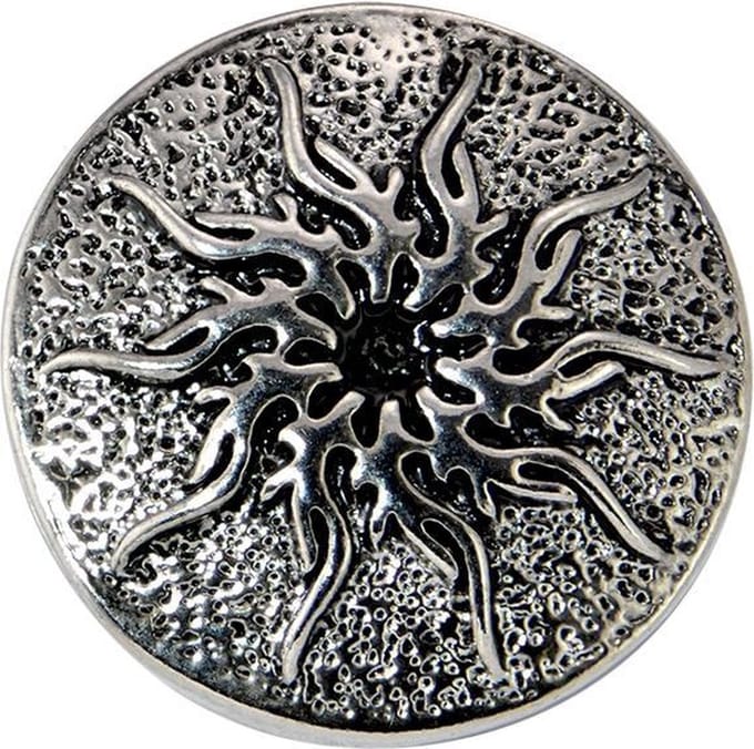 Quiges - Drukknoop Mini 12mm Zon - EBCMK012