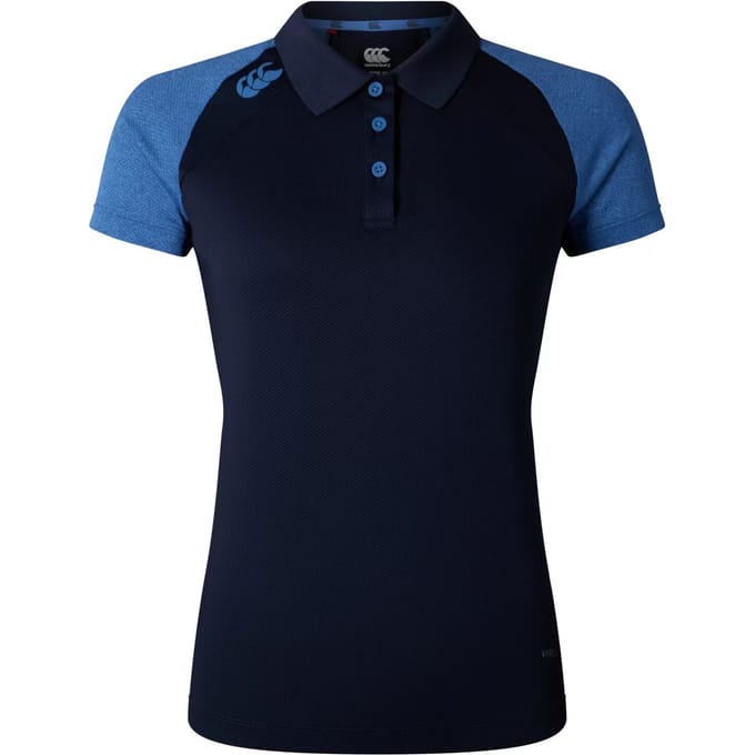 Canterbury Dames Elite Polo Shirt (Marine/True Navy Marl)