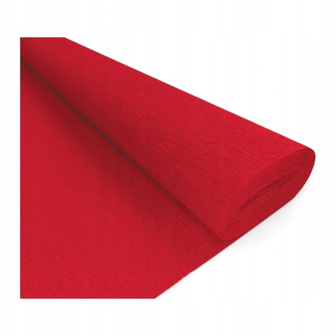 Interdruk Kreppapier Premium Rood 200x50 cm