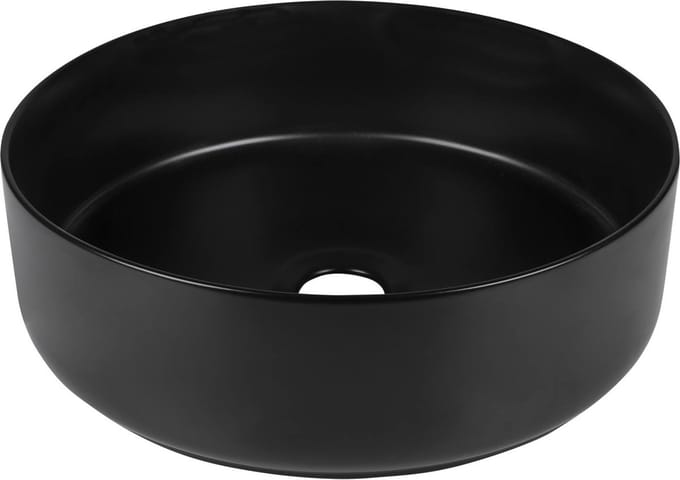 Waskom Differnz Mira 36x12 cm Zwart