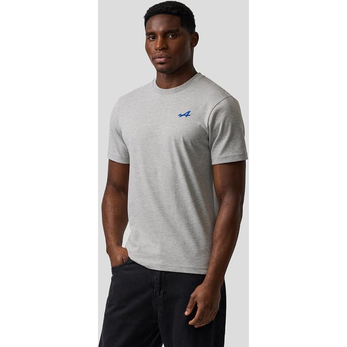 Bwt Alpine Unisex Regular Fit Core T Shirt – Grey Marl