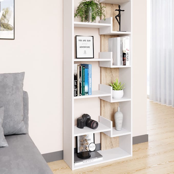 Vicco Fico Kamerverdeler – 61 x 160.2 cm Sonoma