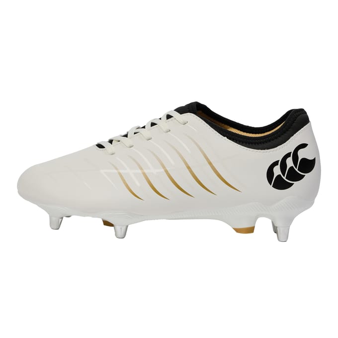 Canterbury Unisex Adult Phoenix 2.0 Team Leder Soft Ground Rugby Laarzen (Wit)