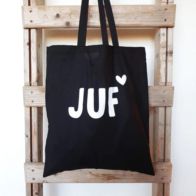 Cadeau Juf | Tas Juf | Juffen bedankjes | School | Bedankt | Afscheid