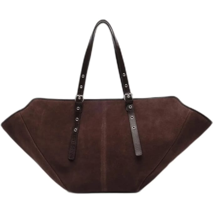 Núnoo Nora Suede Chocolate Größe: OS | Handtaschen Outlet | Unisex | Braun