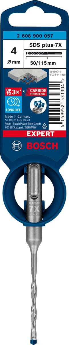 Bosch EXPERT SDS plus-7X hamerboor 4 x 50 x 115 mm