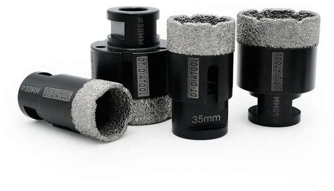 Diamant Boren Set 30-50mm Voor Tegel, Marmer en Graniet