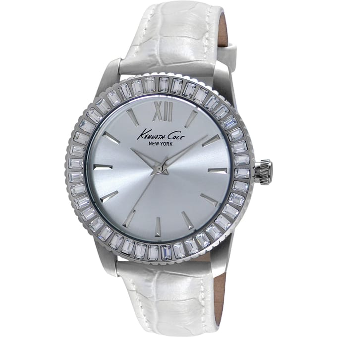 Montre KENNETH COLE IKC2849. Quartz, Couleur argentée. Kobieta.