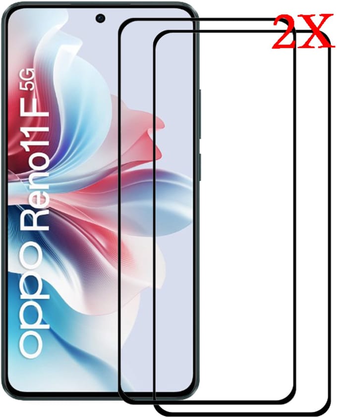 Oppo Reno 11F 5G Screenprotector Glas Temperde Glas - Oppo Reno 11F 5G Screen Protector Glas Gehard- 2 STUKS