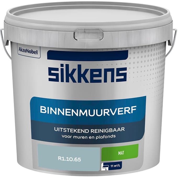 Sikkens - Binnenmuurverf Mat - R1.10.65 - Mengverf - 5 L