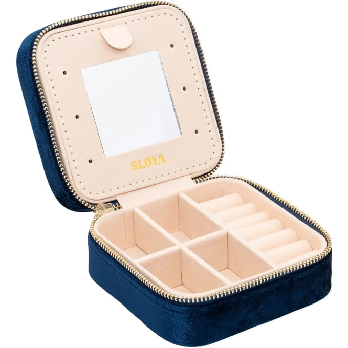 Juwelenbox van velours voor vrouwen Sloya