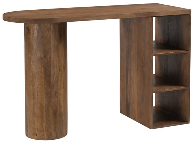 DÉJA Living Bartafel Marbella - Donkerbruin Hout - 180x50x90cm