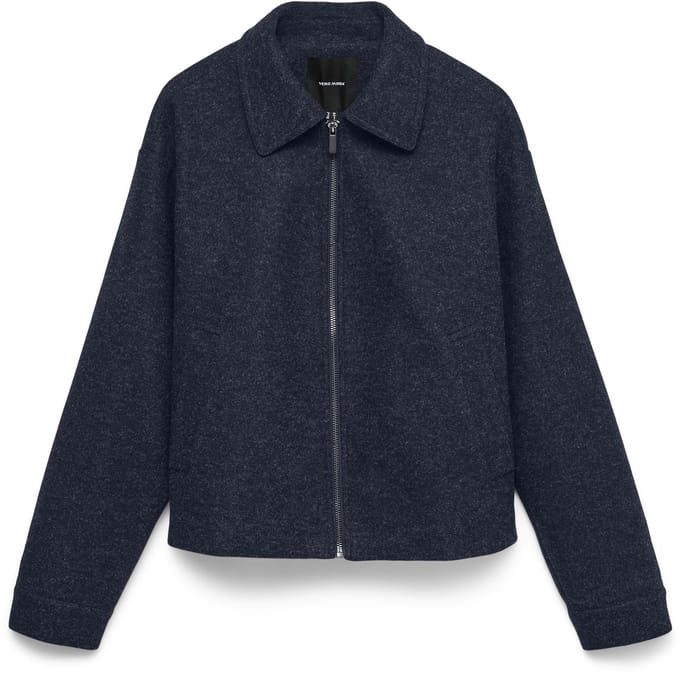 VERO MODA - VMIDA LS BRUSHED ZIPPER JACKET EXC - Dames - Vesten
